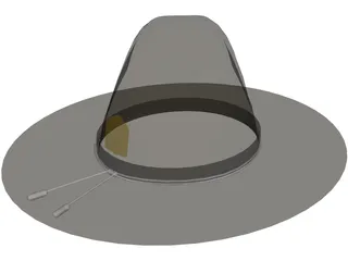 Trooper Hat 3D Model preview