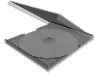 CD Box 3D Model preview