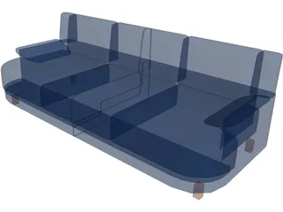 Sofa 3D Model preview