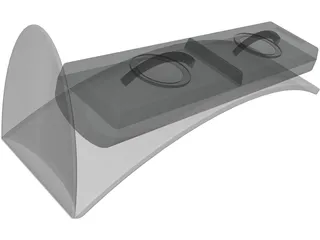 Altec Lansing 2100 Satellite 3D Model preview