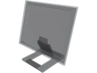 Samsung SyncMaster 172T Display 3D Model preview