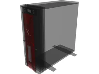 Thermaltake Xaser III 3D Model preview