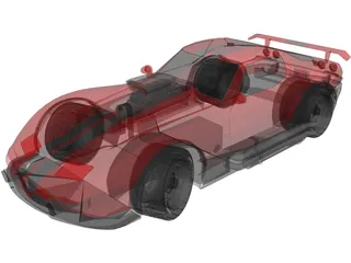 Chevrolet Corvette Supecharged (1981) 3D Model preview