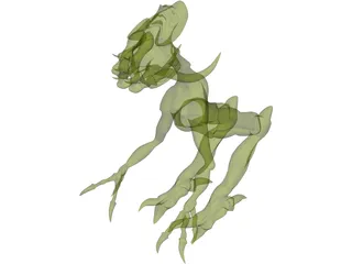 Creature 3D Model preview