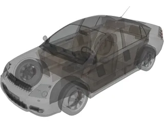Opel Vectra 3D Model preview