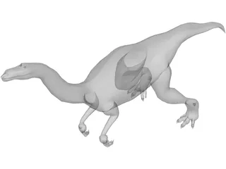 Plateosaurus 3D Model preview