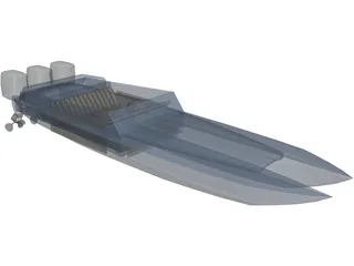 Offshore Cat 3D Model preview