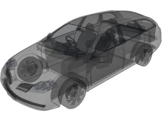 Nissan Primera Wagon (2001) 3D Model preview