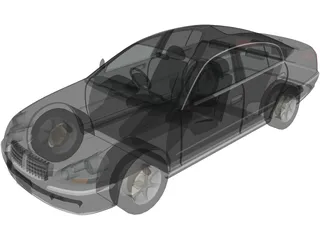 Nissan Cima (2001) 3D Model preview
