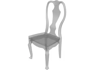 Chair Classic 3D Model preview