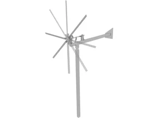 Klapotetz 3D Model preview
