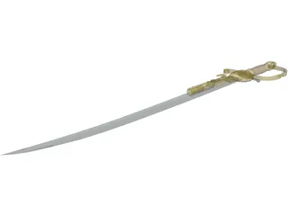 Flinlock Cutlass 3D Model preview