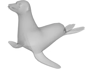 Sealion 3D Model preview