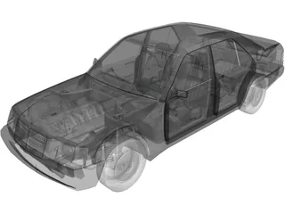 Mercedes-Benz 250d 3D Model preview