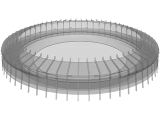 Stadium 3D Model preview