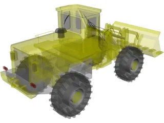 Front End Loader 3D Model preview