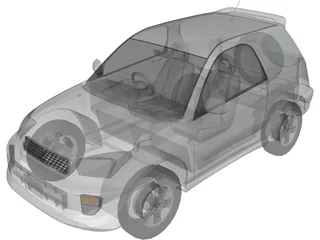 Toyota RAV4 (2000) 3D Model preview