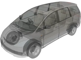 Toyota Privia [Estima] 3D Model preview