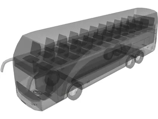 Bus 3D Model preview