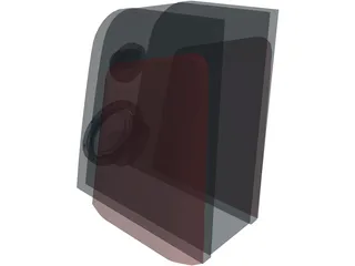 Speaker 3D Model preview