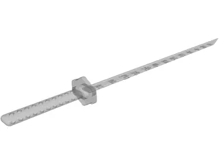 Sword 3D Model preview
