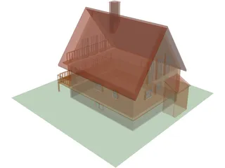 House 3D Model preview