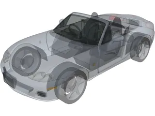 Mazda MX-5 Roadster 3D Model preview