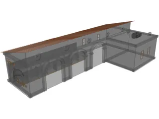 Bar Small 3D Model preview