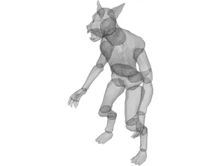 Warewolf 3D Model preview