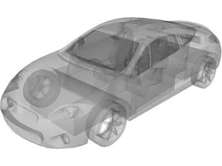 Mitsubishi Eclipse GT (2006) 3D Model preview