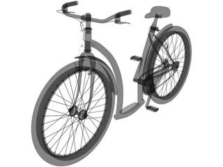 Bicycle 3D Model preview