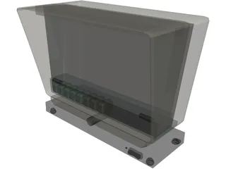 Microfilm Reader 3D Model preview