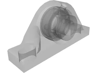 Bearing Housing Pase 20N 3D Model preview