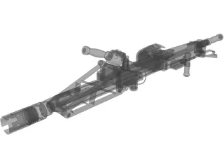 M56 Smart Gun [Aliens] 3D Model preview