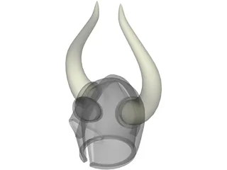 Viking Helmet 3D Model preview
