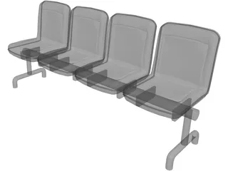 Clinic Chair 3D Model preview