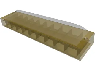 Mouth Organ 3D Model preview