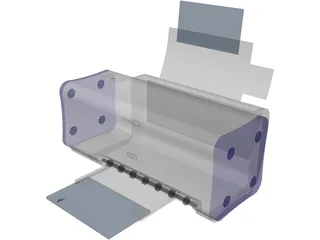 Canon Desktop Printer i320 3D Model preview