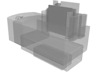 Home Printer 3D Model preview