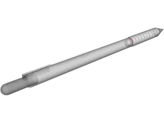Mechanical Pencil 3D Model preview