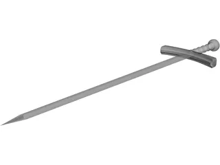 Sword 3D Model preview