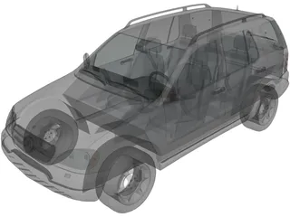 Mercedes-Benz M-class (2006) 3D Model preview