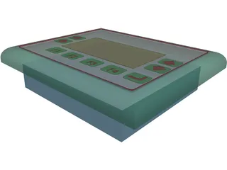 Control Panel 3D Model preview