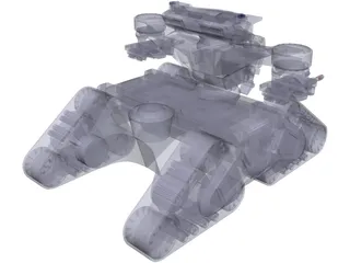 Terminator HK Goliath 3D Model preview