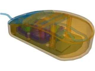 Computer Mouse 3D Model preview