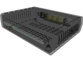 D-Link ADSL Router 3D Model preview