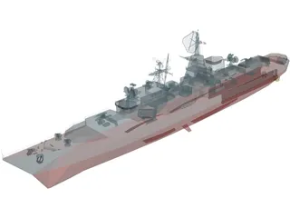 Kara Class BPK Type 1134B 3D Model preview