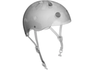 Bike Helmet 3D Model preview