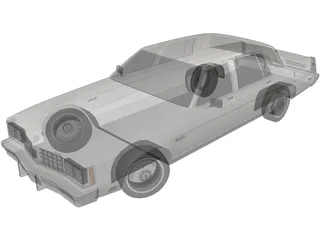 Oldsmobile Regency (1980) 3D Model preview