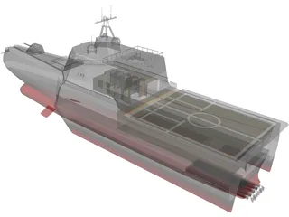 USS Independence (LCS-2) 3D Model preview